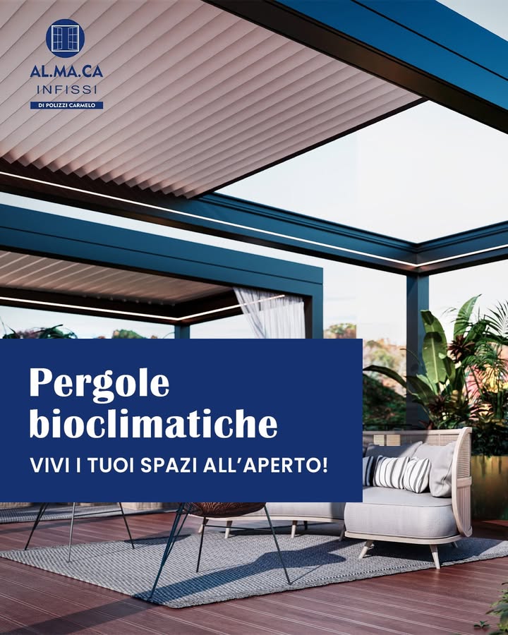Vivi i tuoi spazi esterni in ogni stagione ☀️

Le pergole