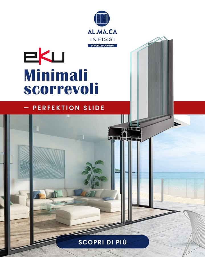 Quando la tecnologia incontra il design essenziale ✨
I sistemi scorrevoli