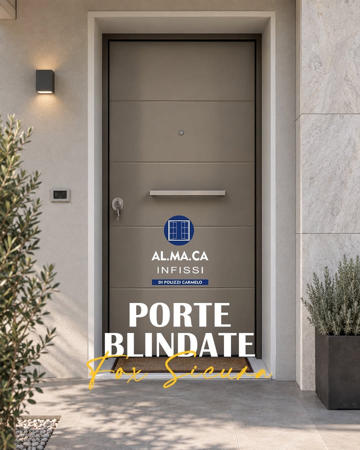 La sicurezza comincia dalla porta di casa 🔐
Le porte blindate
